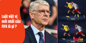 Luật việt vị quy định những bộ phận cơ thể được phép ghi bàn